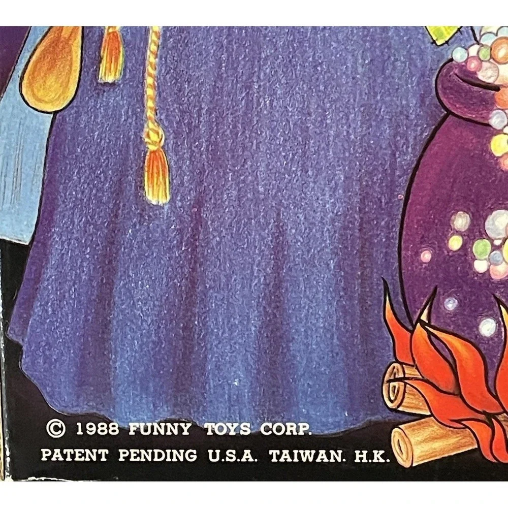 Vintage 1988 Halloween Witch 16